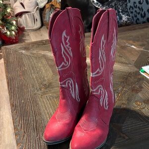 Sugar Red Western Boots “Tammy” 8 1/2